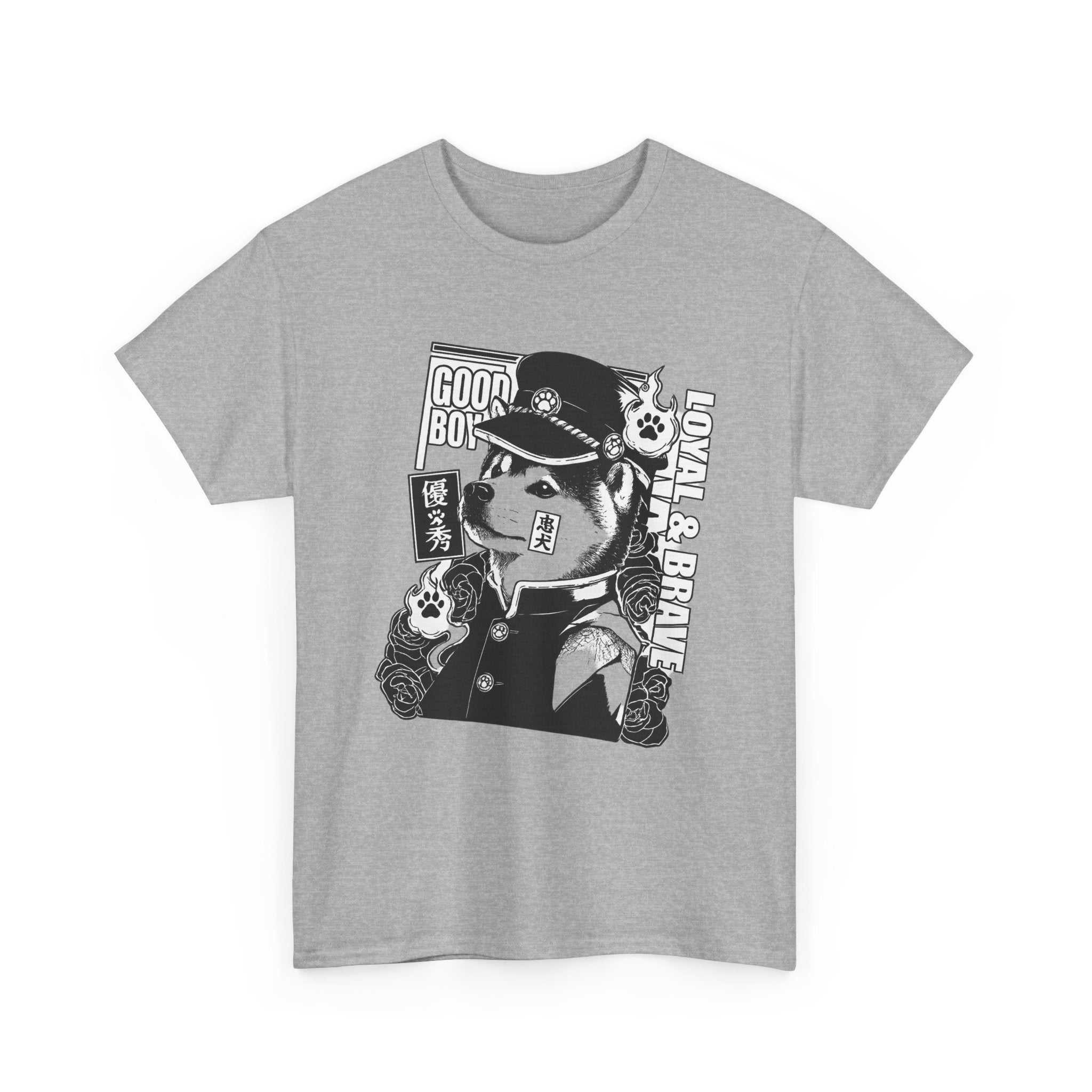 Loyal & Brave Shiba Inu Manga T-Shirt