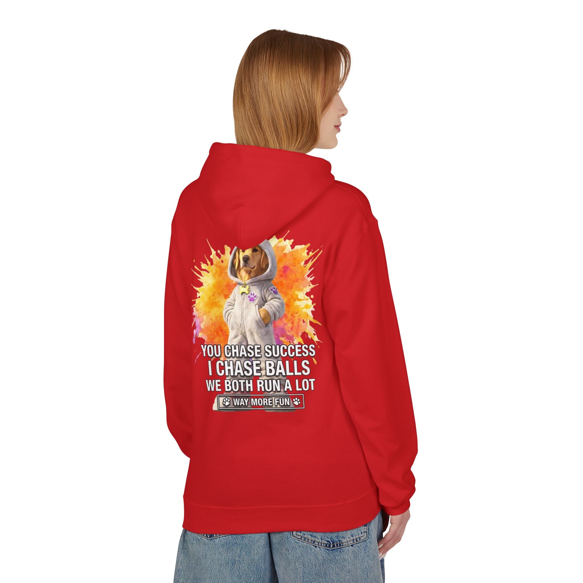 Golden Retriever 'Chase for Success' Hoodie
