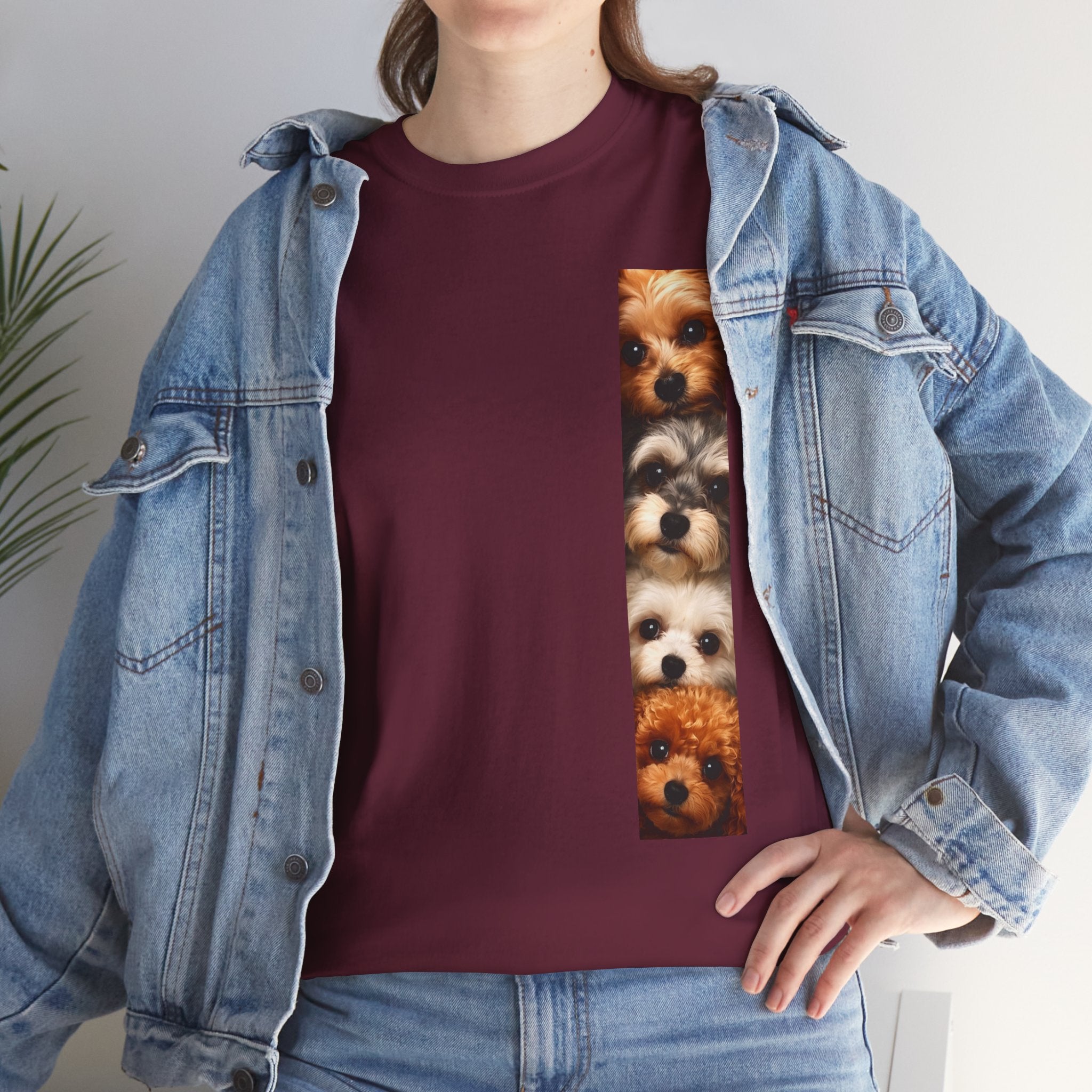 Peek-A-Boo Dog Squad T-Shirt