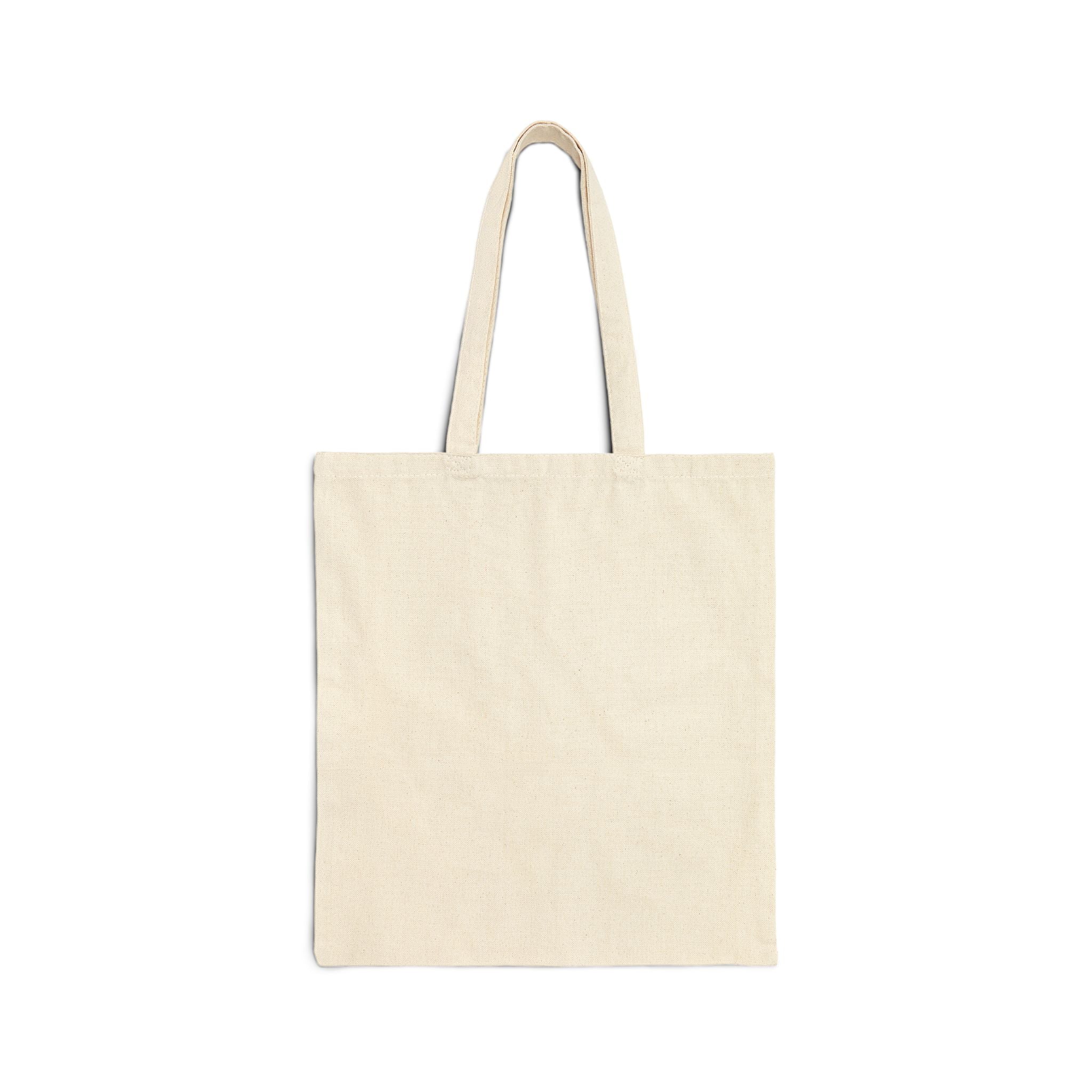 Tote Bag — "Born to Be Fabulous" Yorkie Canvas Tote