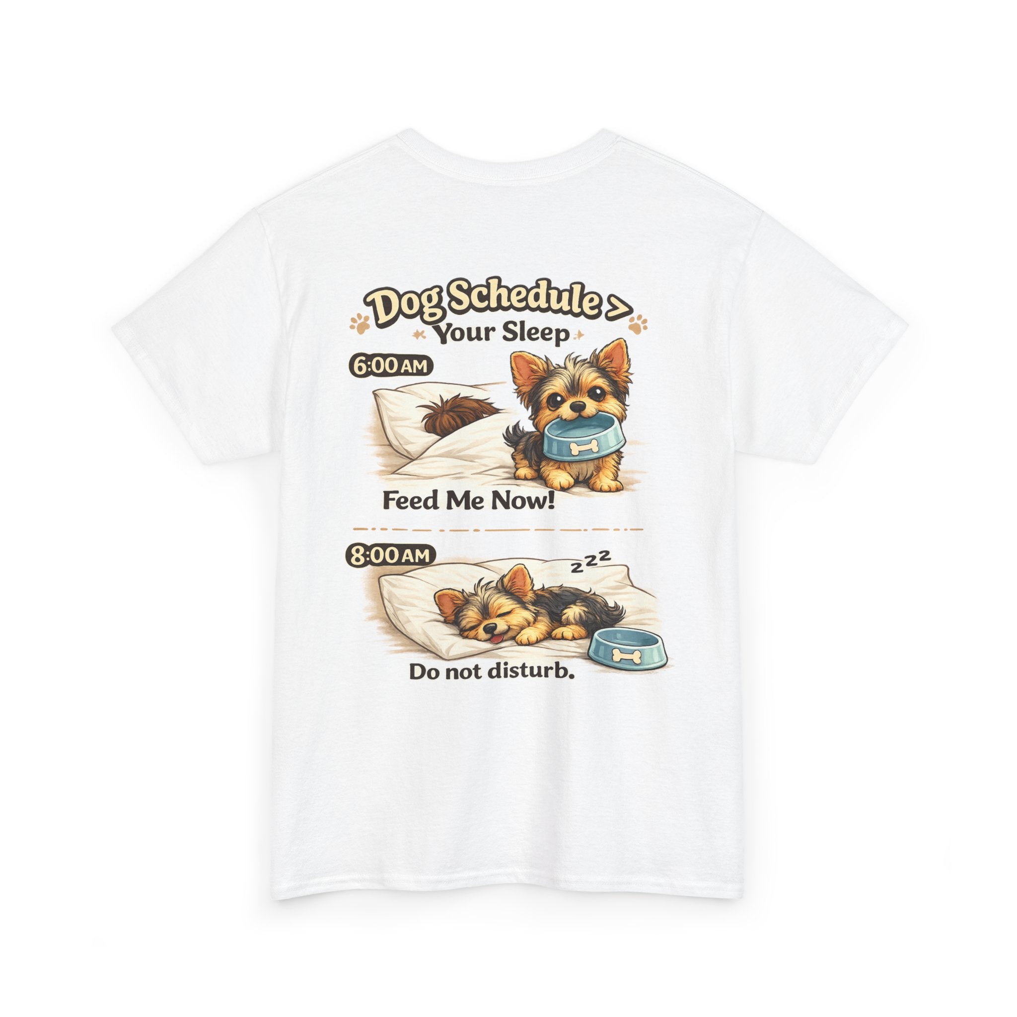 Yorkie's Morning Routine T-Shirt