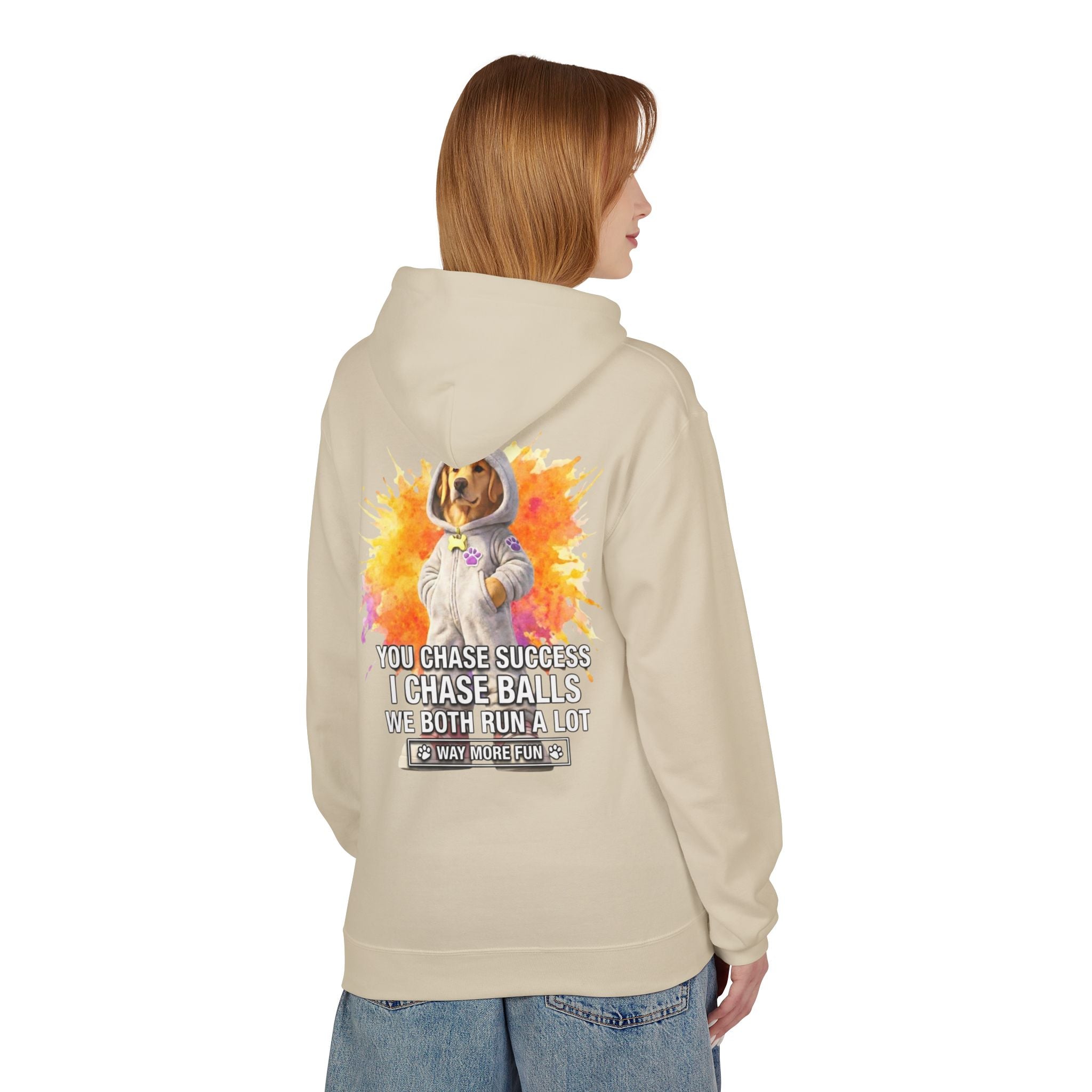Golden Retriever 'Chase for Success' Hoodie