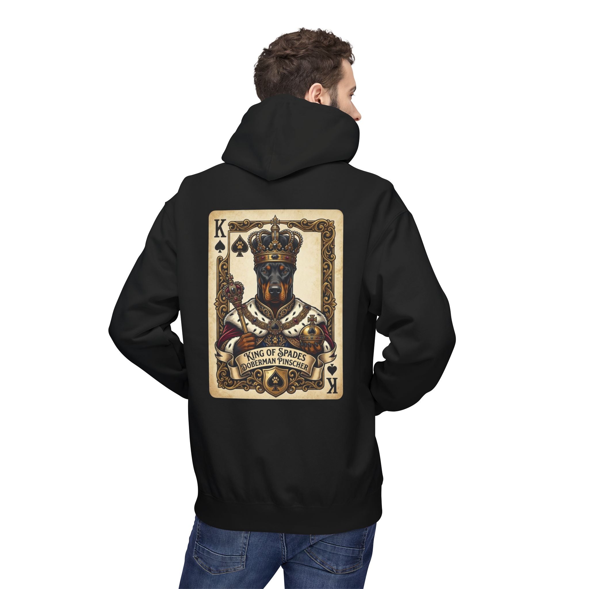 Royal Doberman King Hoodie
