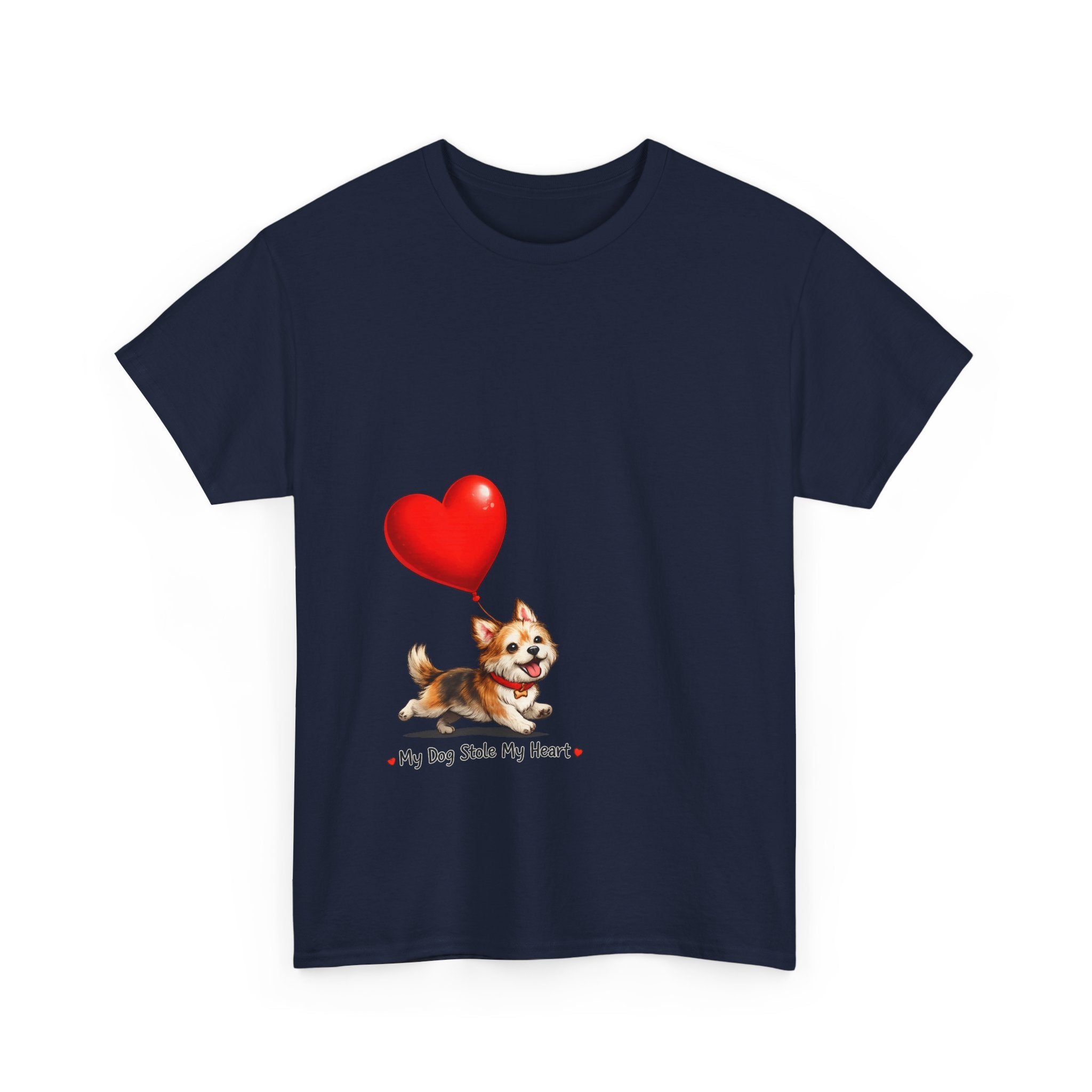My Dog Stole My Heart T-Shirt — Adorable Puppy Love Dog Lover Graphic Tee