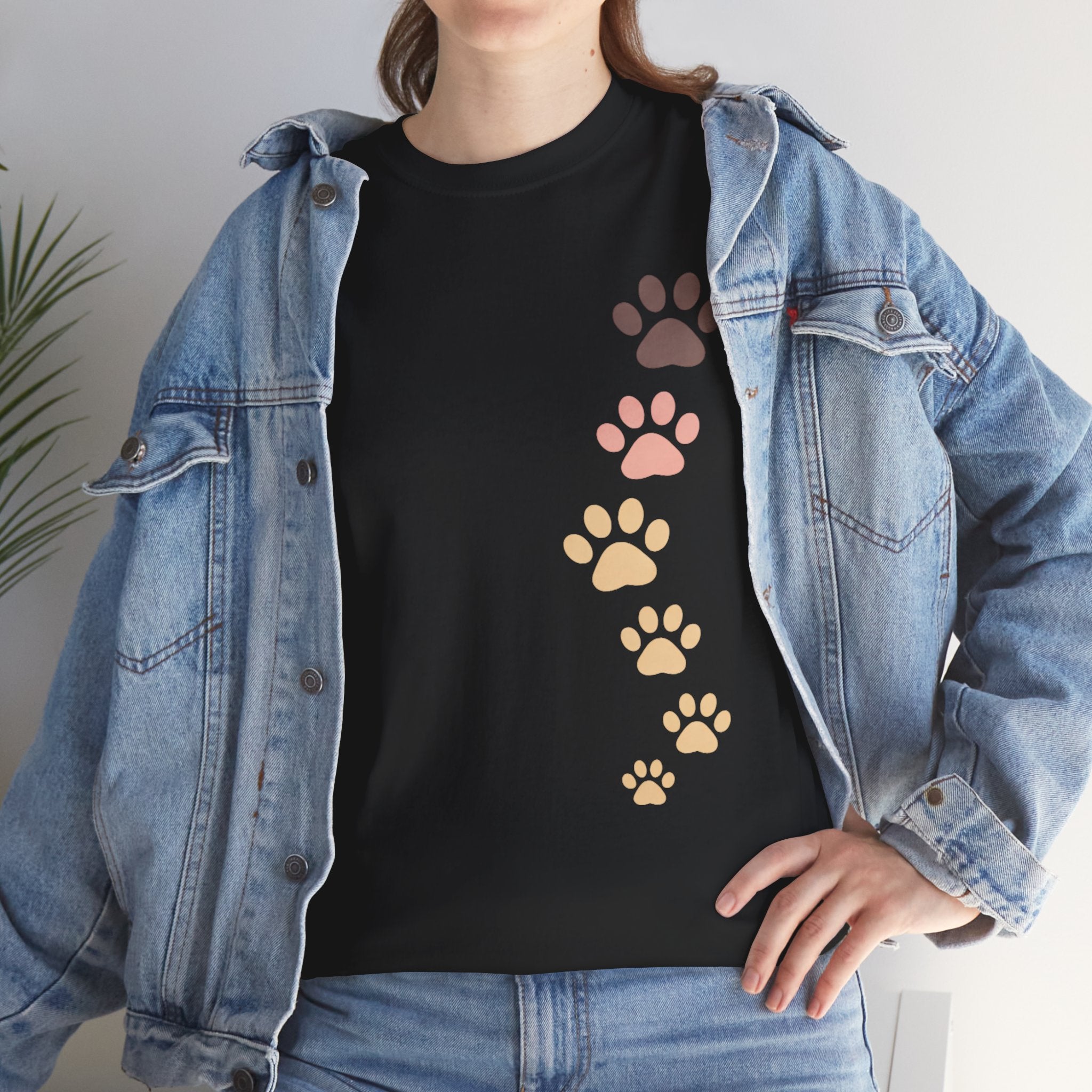 Dog Paws T-Shirt — Cute Paw Print Tee for Dog Lovers