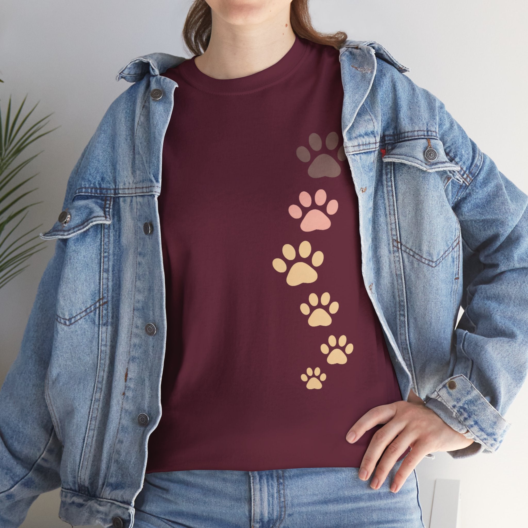 Dog Paws T-Shirt — Cute Paw Print Tee for Dog Lovers