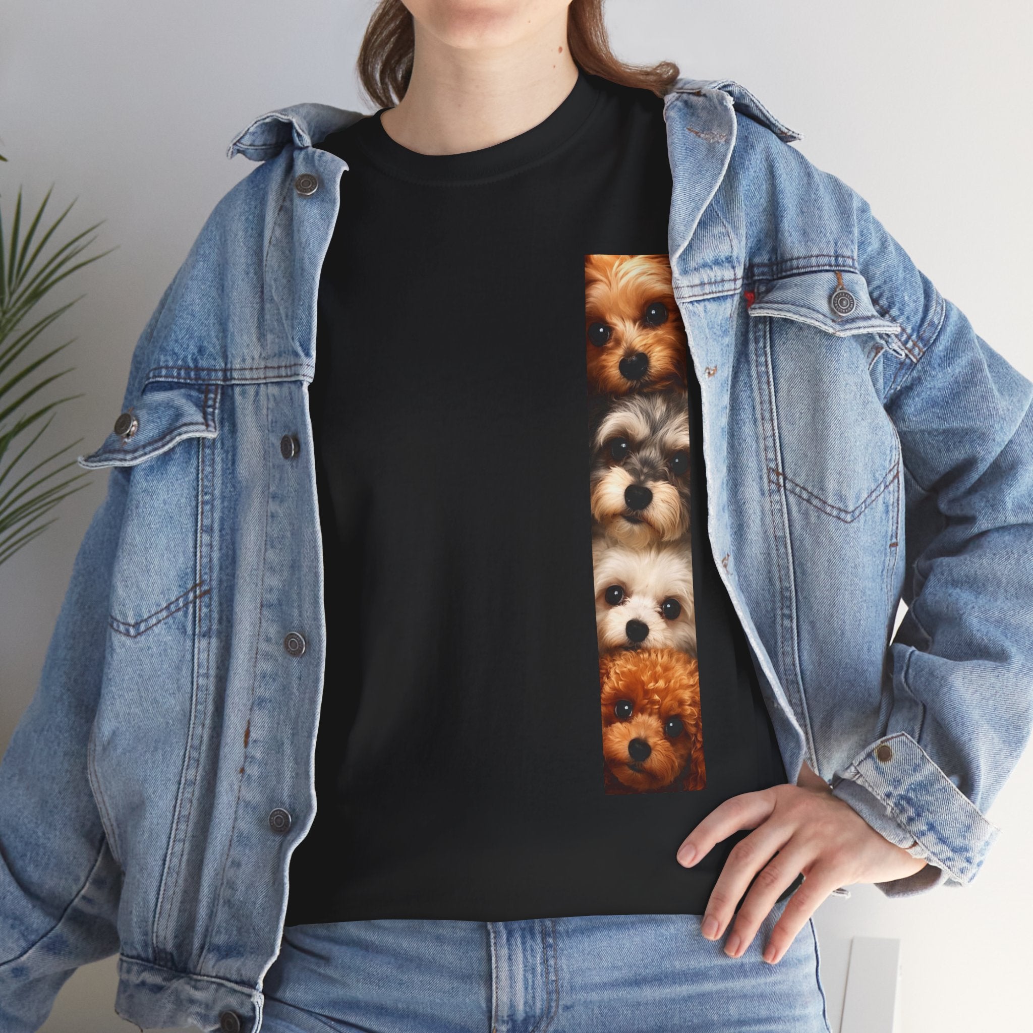Peek-A-Boo Dog Squad T-Shirt