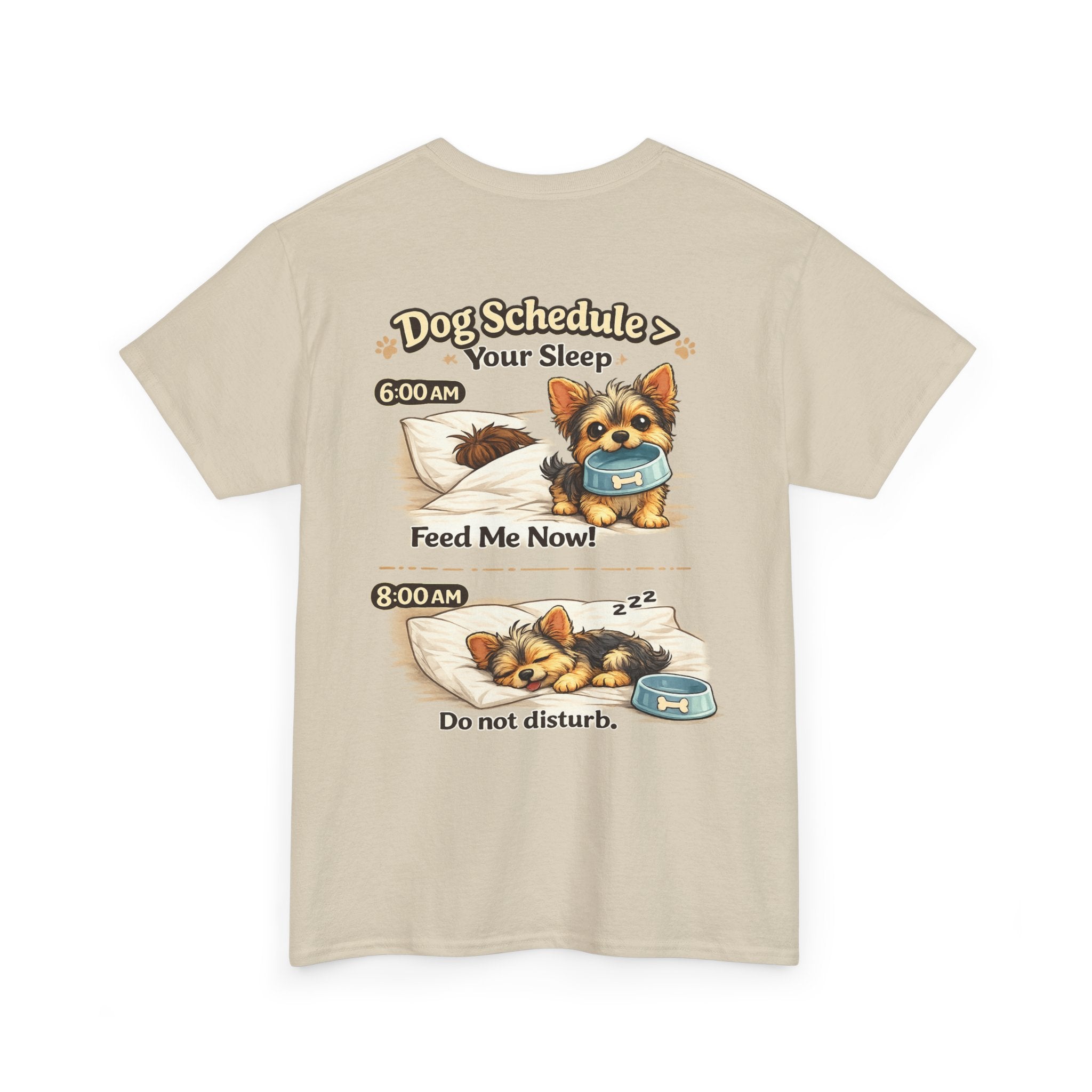 Yorkie's Morning Routine T-Shirt