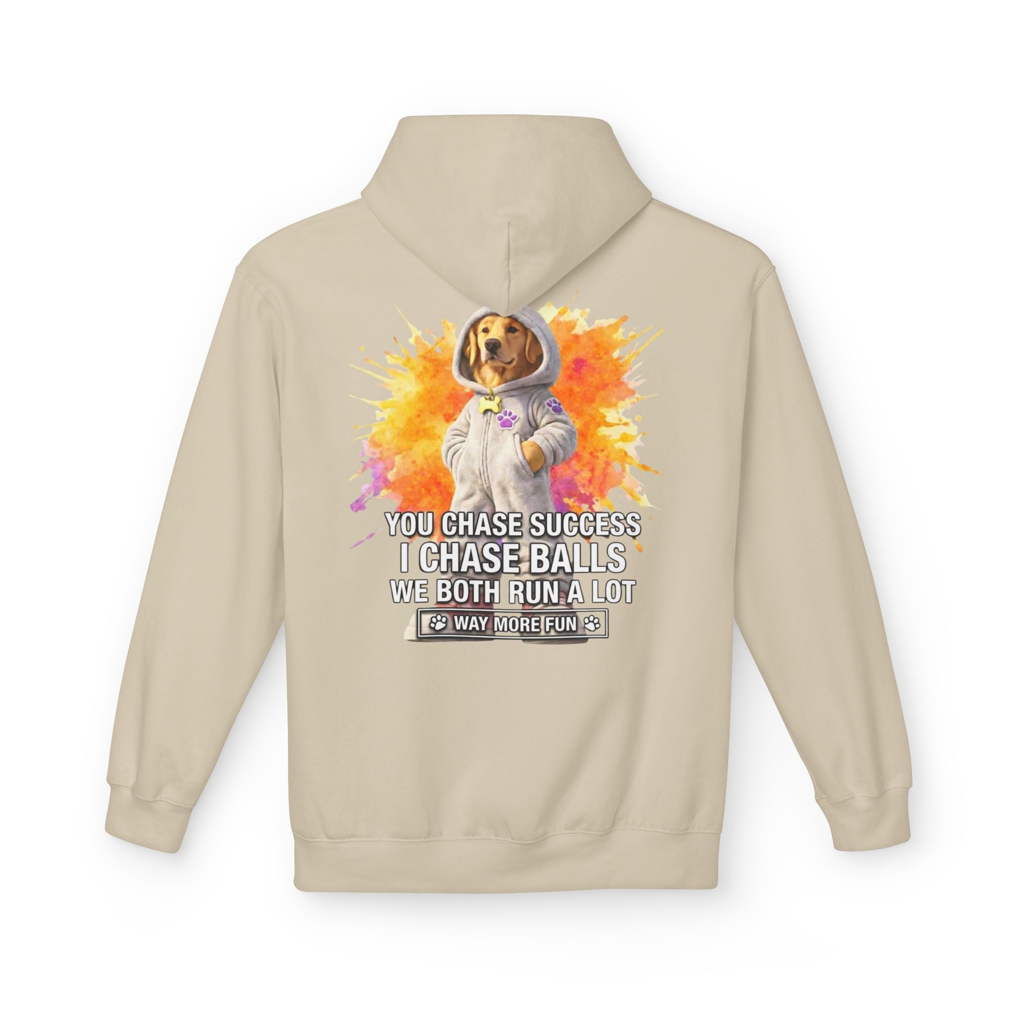 Golden Retriever 'Chase for Success' Hoodie