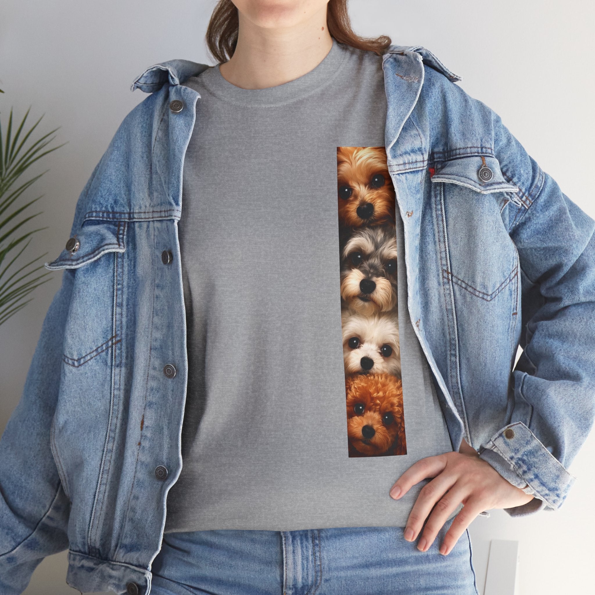 Peek-A-Boo Dog Squad T-Shirt