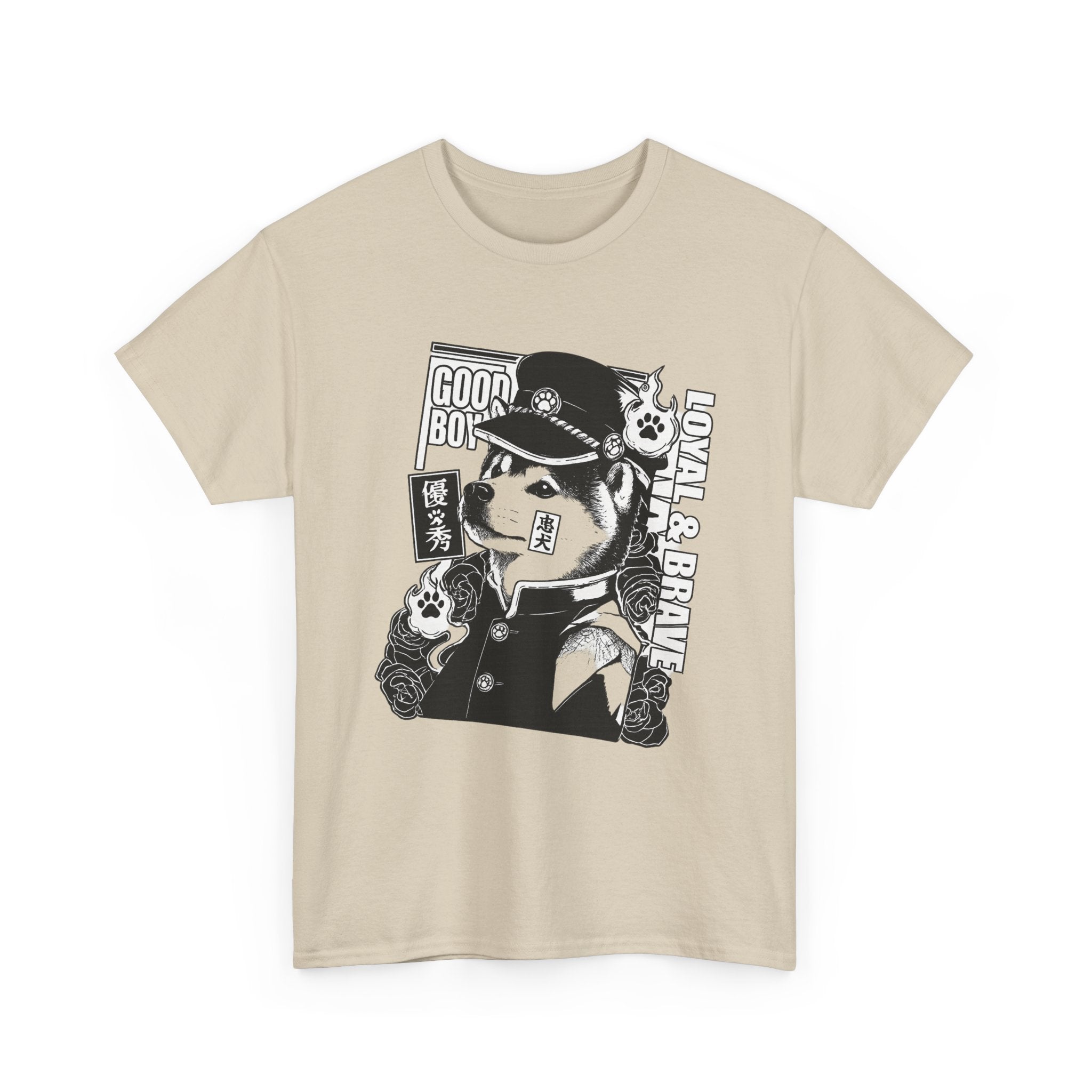 Loyal & Brave Shiba Inu Manga T-Shirt