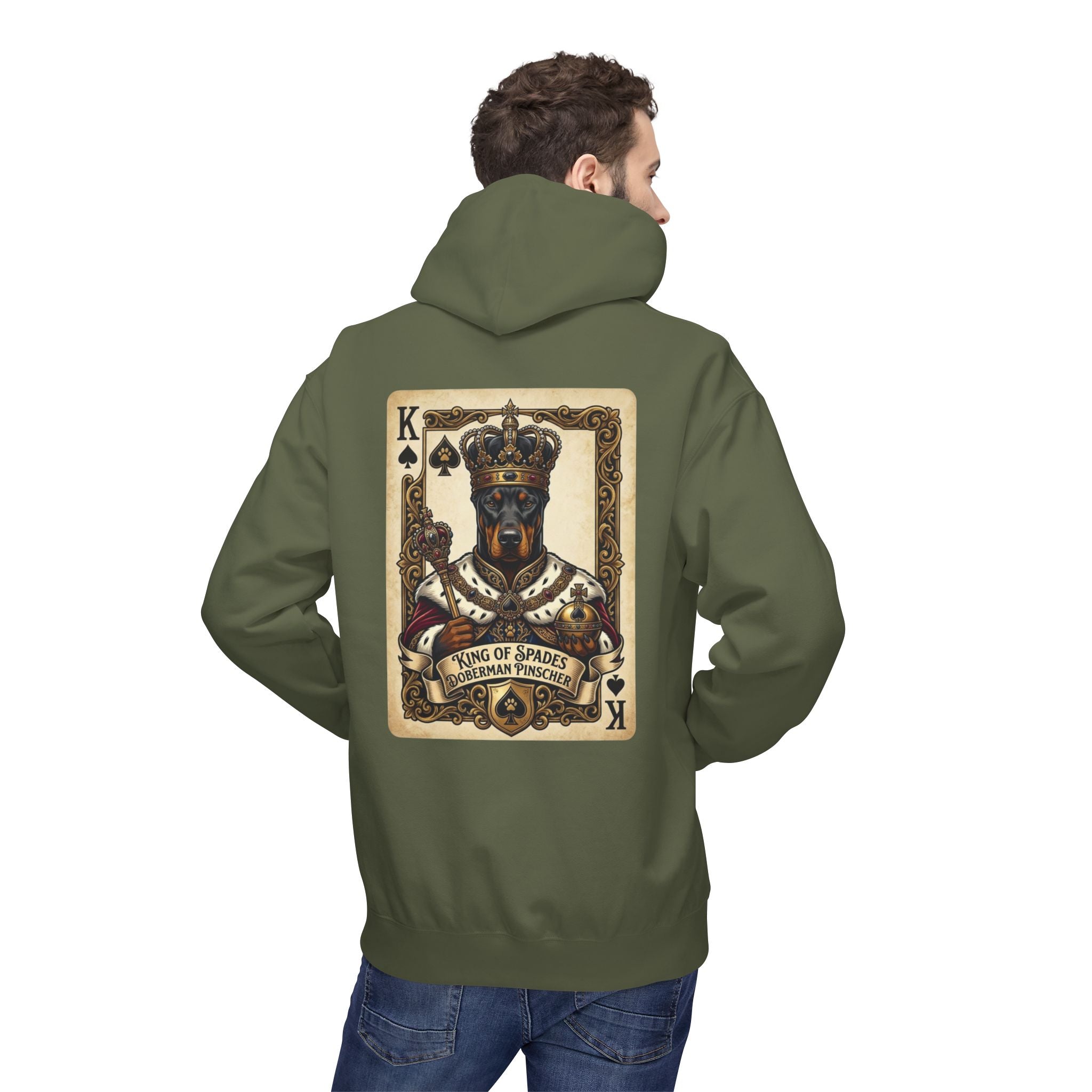 Royal Doberman King Hoodie