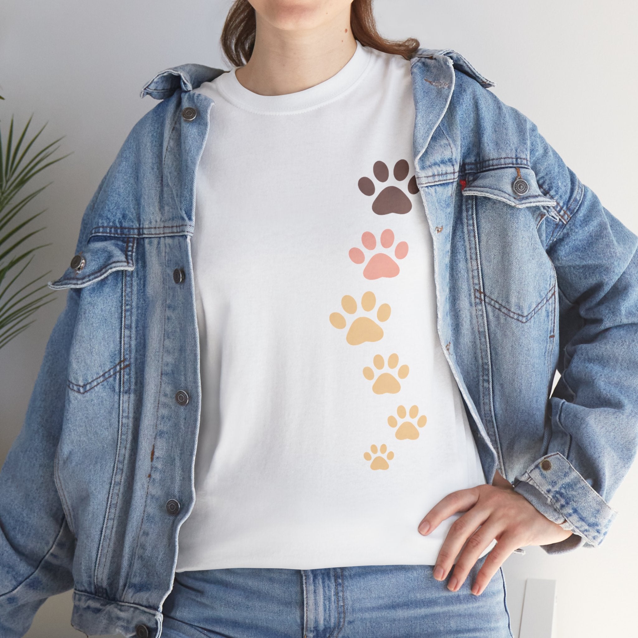 Dog Paws T-Shirt — Cute Paw Print Tee for Dog Lovers